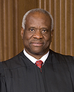 Official portrait of U.S. Supreme Court Justice Clarence Thomas